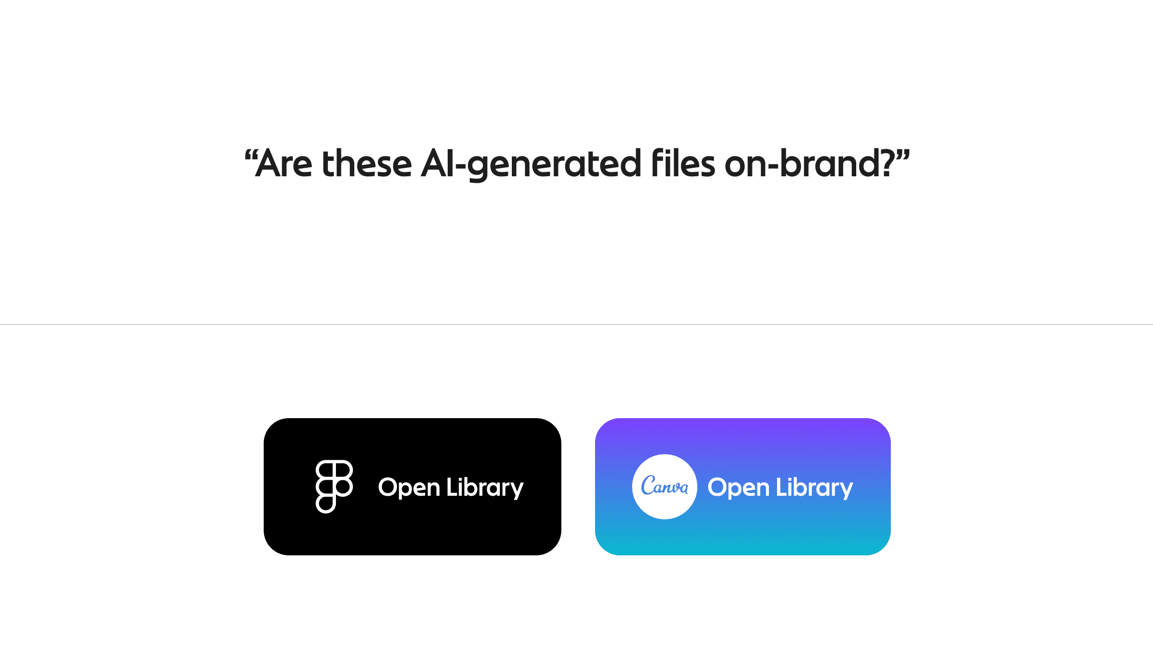 HQ brand template library in one central place
